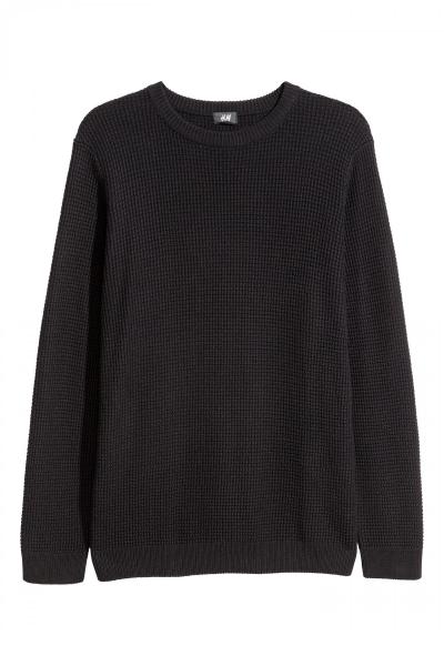 buy black knitted jumper