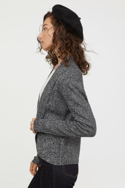 h&m shawl collar cardigan