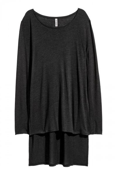 Фотография Long top H&M 0578129001 Black