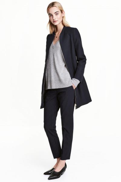 Фотография Textured coat H&M 0458213002 Blue