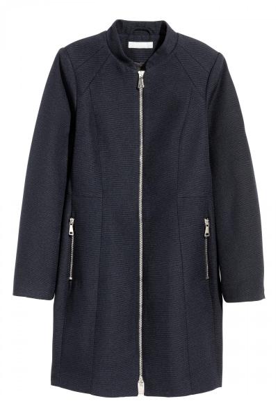 Фотография Textured coat H&M 0458213002 Blue