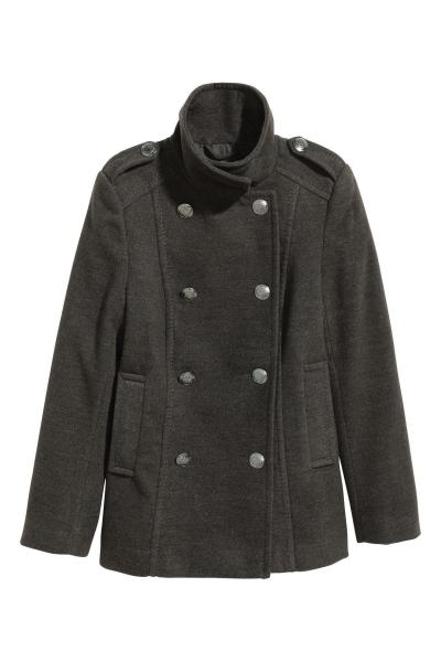 Фотография Short coat H&M 0544415001 Gray