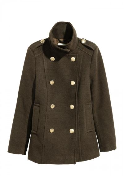 Фотография Short coat H&M 0544415002 Khaki