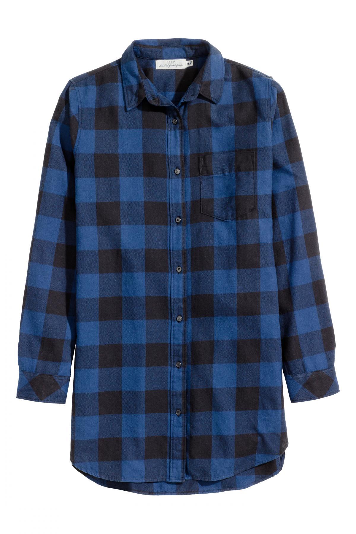 h&m flannel shirt womens