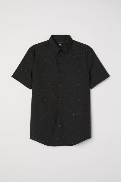 h&m cuban collar shirt